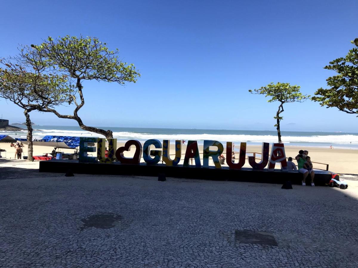 Appartamento Pitangueiras, Frente Ao Mar Com Servico De Praia Guarujá Esterno foto